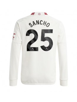 Manchester United Jadon Sancho #25 Replika Tredje Kläder 2023-24 Långärmad